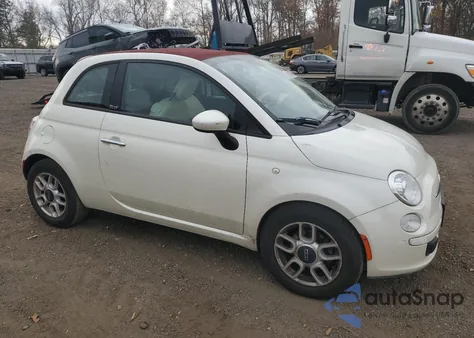 2012 Fiat 500 Pop z USA, uszkodzony, nr VIN 3C3CFFDR2CT265103